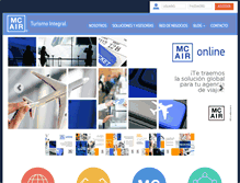 Tablet Screenshot of grupomcair.com